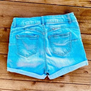 Wax Jean Butt I Love You denim shorts size S small